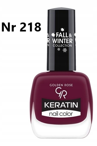 

Lakier do paznokci Golden Rose Keratin 218