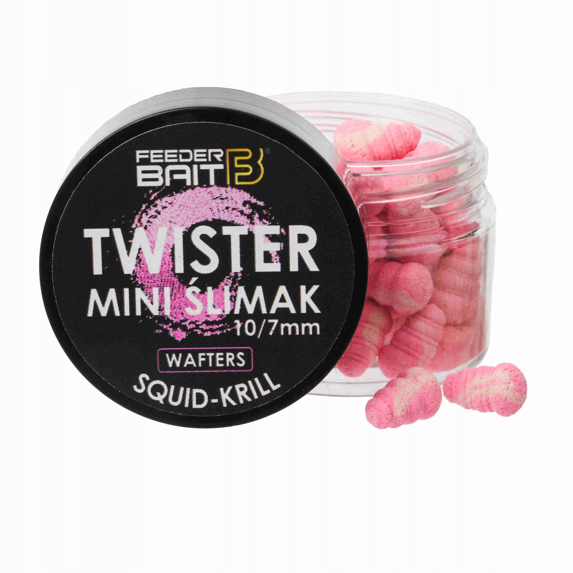 Feeder Bait Mini Ślimak Twister Wafters 11/8mm Squid & Krill
