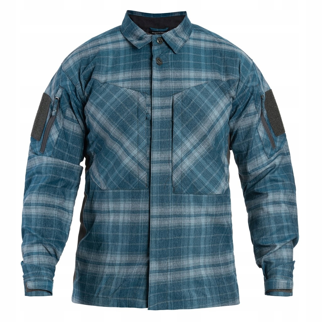 Košile s dlouhým rukávem Helikon-Tex Mbdu Nylon Polyester Blend Western Blue L