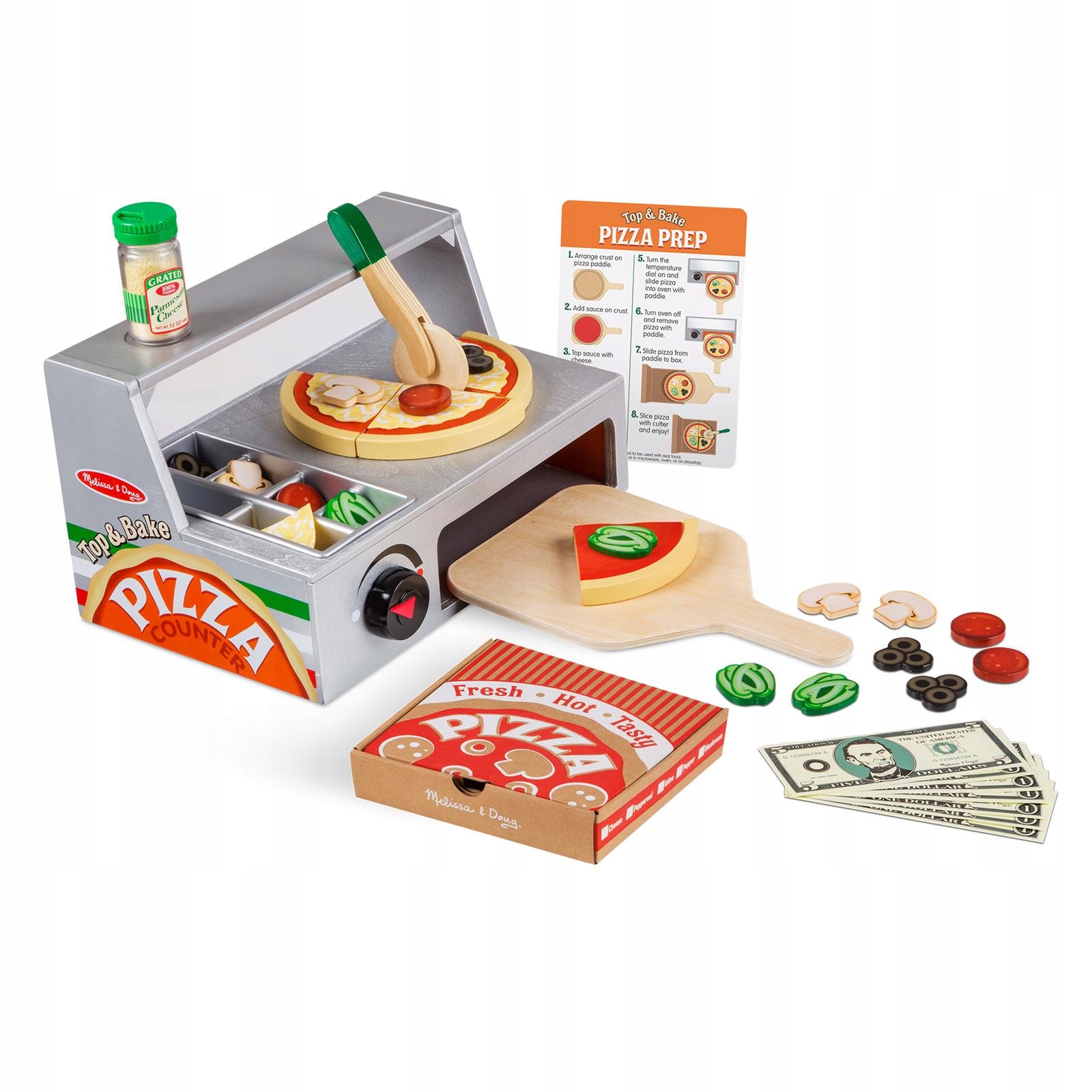 

Melissa&doug Drewniana Pizzeria
