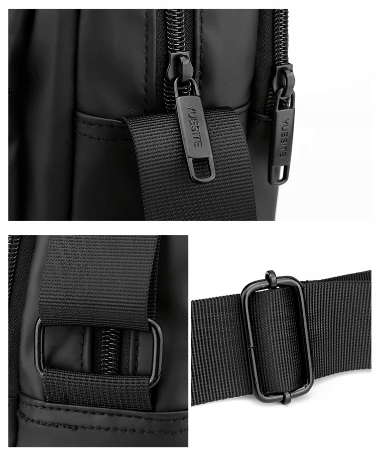 YOUESITE SASZETKA MĘSKA WODOODPORNA TORBA LISTONOSZKA DUŻA Wzór dominujący bez wzoru