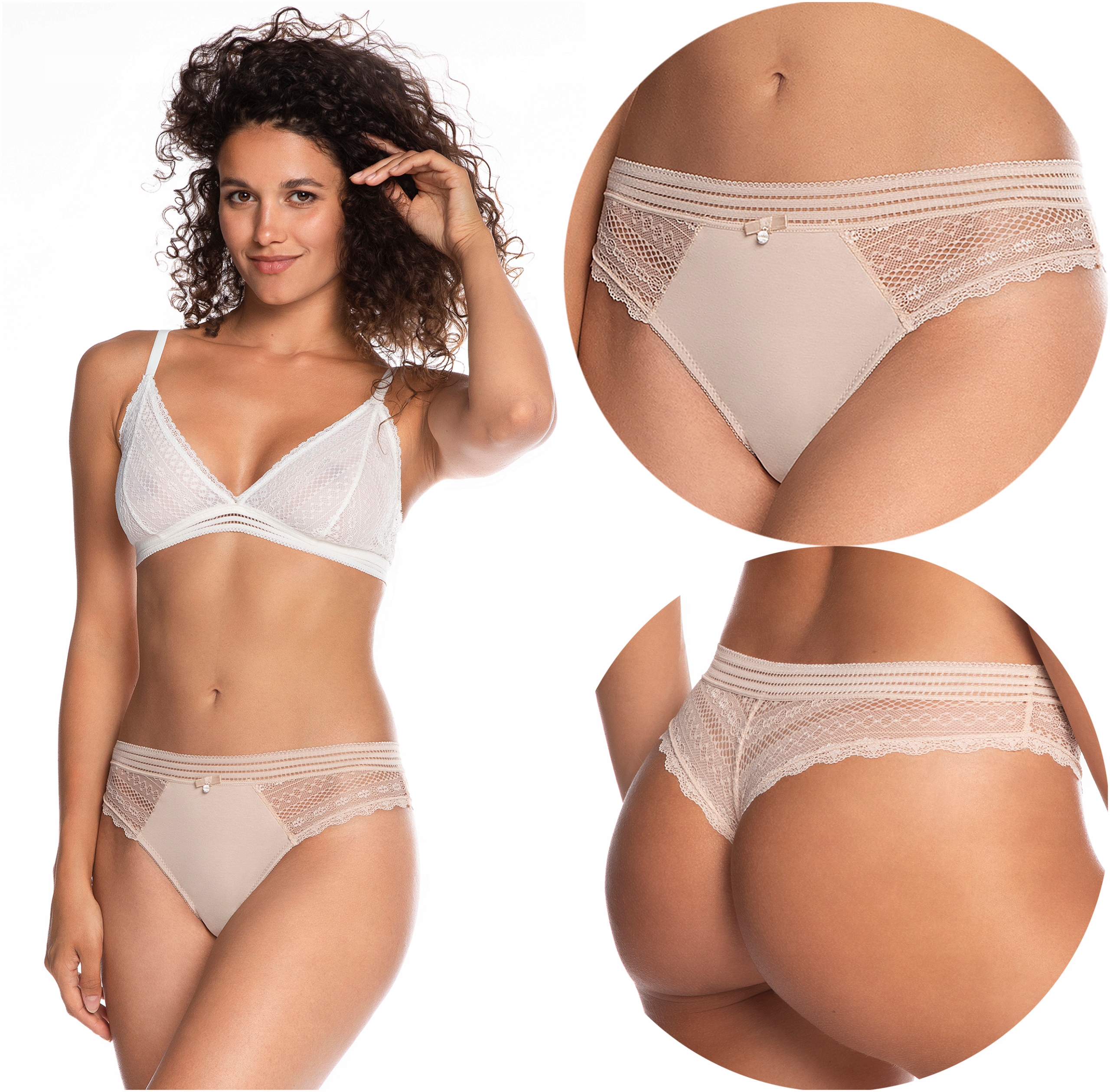 

Majtki damskie 2-PAK stringi Lama 4004ST XL