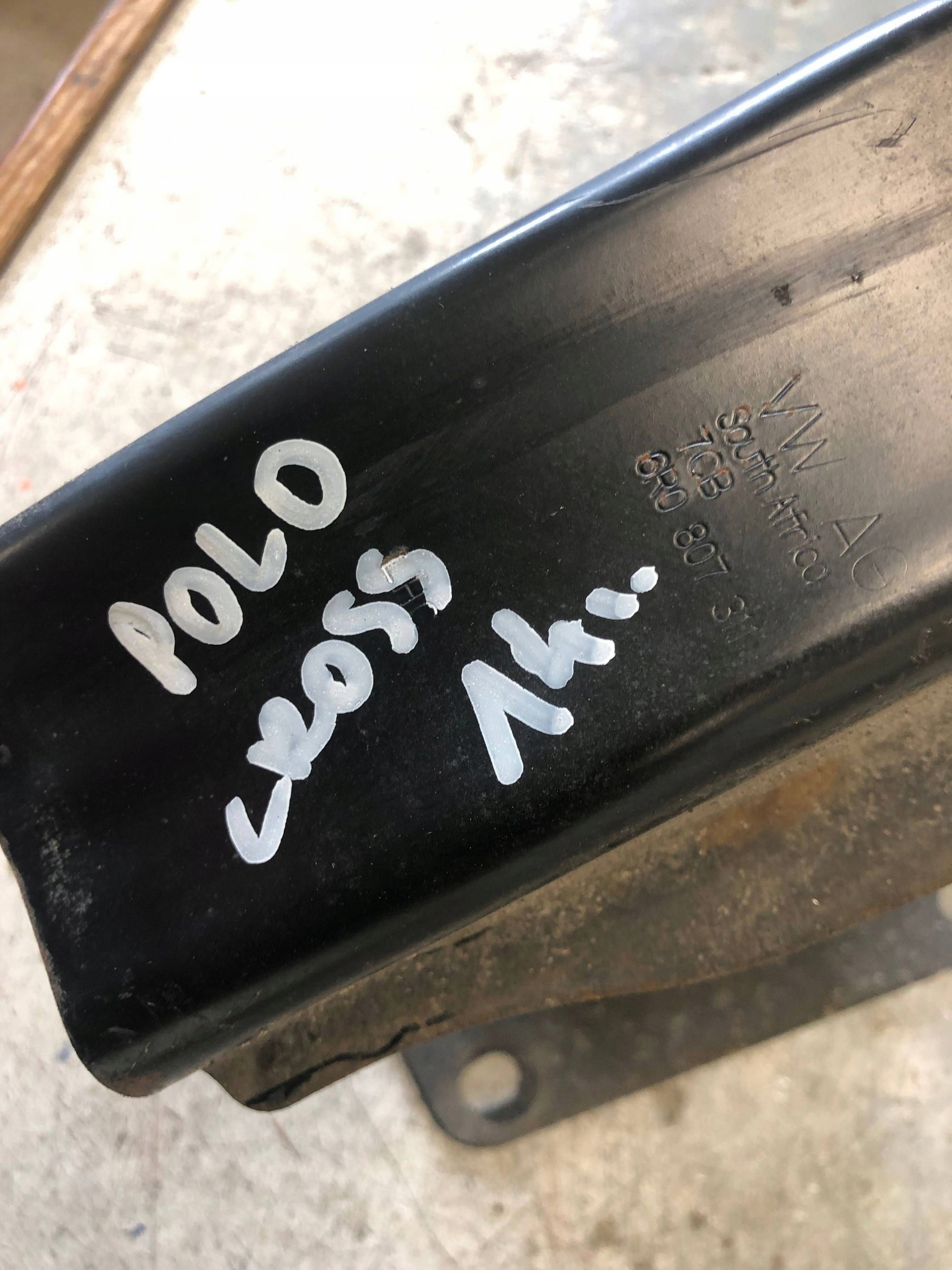 Stoßstangenträger heck VW POLO CROSS 6R0807311