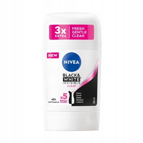 

Nivea Women Deozodorant Sztyft Invisible Clear