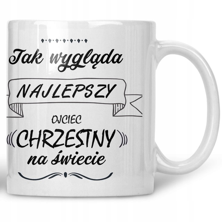 

Kubek Najlepszy chrzestny na świecie