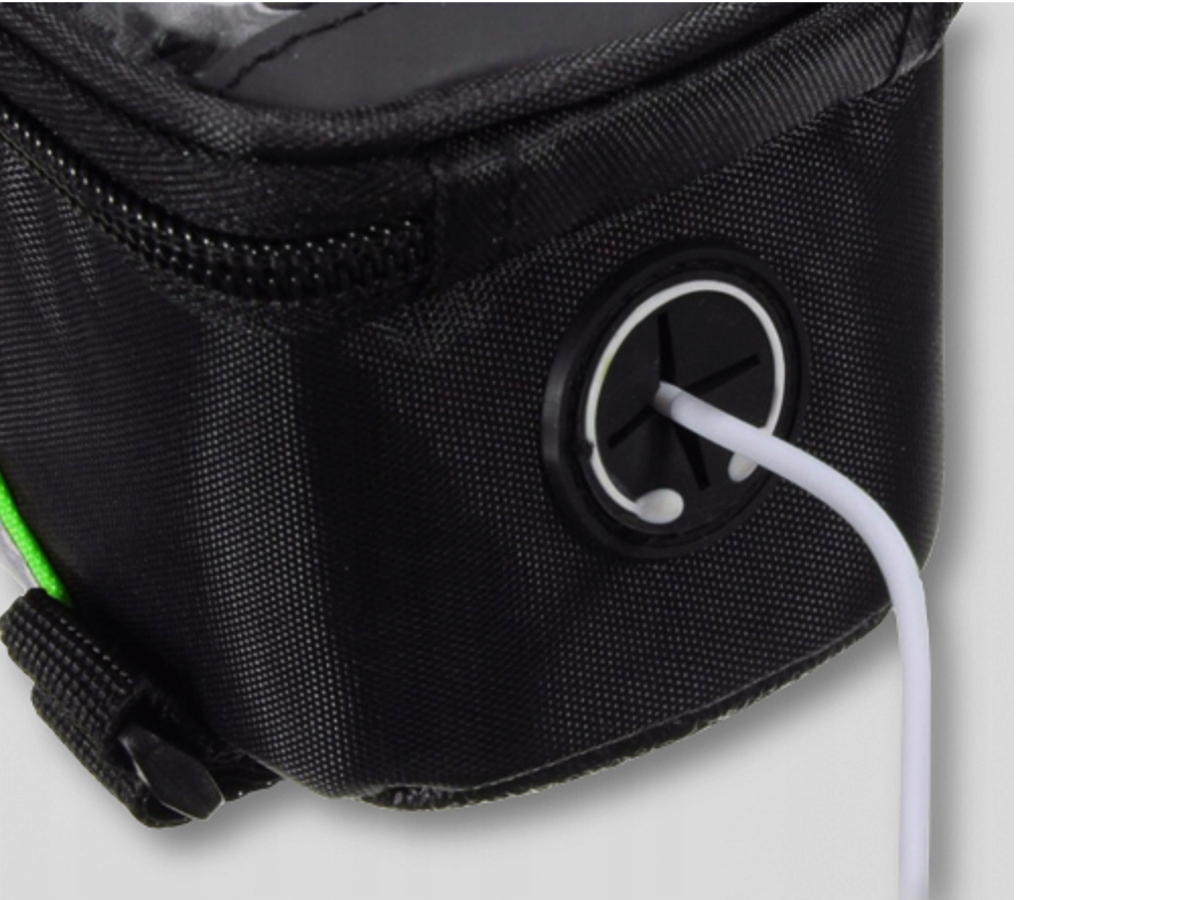 SASZETKA ROWEROWA ZAMYKANA NA KIEROWNICĘ ROWERU Model sakwa2 jednokolorowa