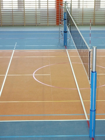 SIATKA DO SIATKÓWKI PROFESJONALNA Z ANTENKAMI PL Pokrowiec w zestawie nie