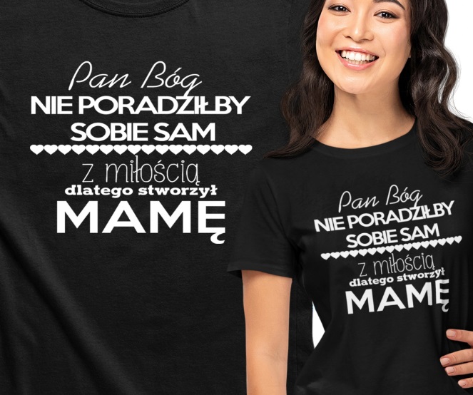 

T-shirt Koszulka Damska Dla Mamy Urodziny
