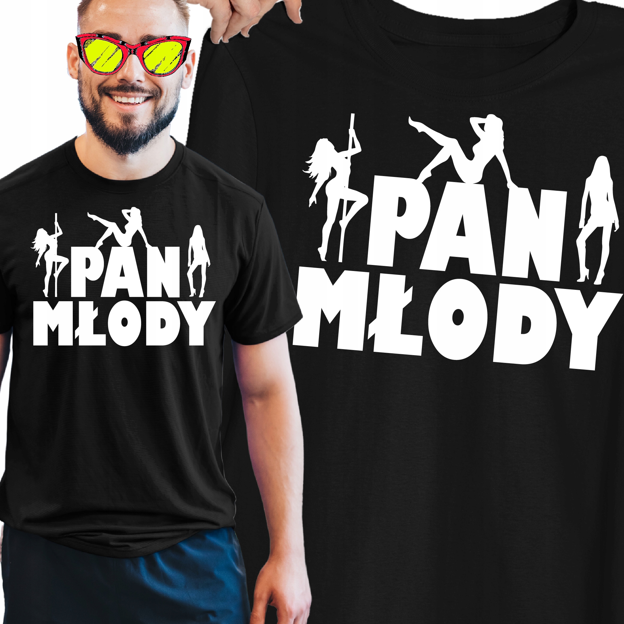 

Koszulka Pan Młody Ślub Kawalerski Śmieszna