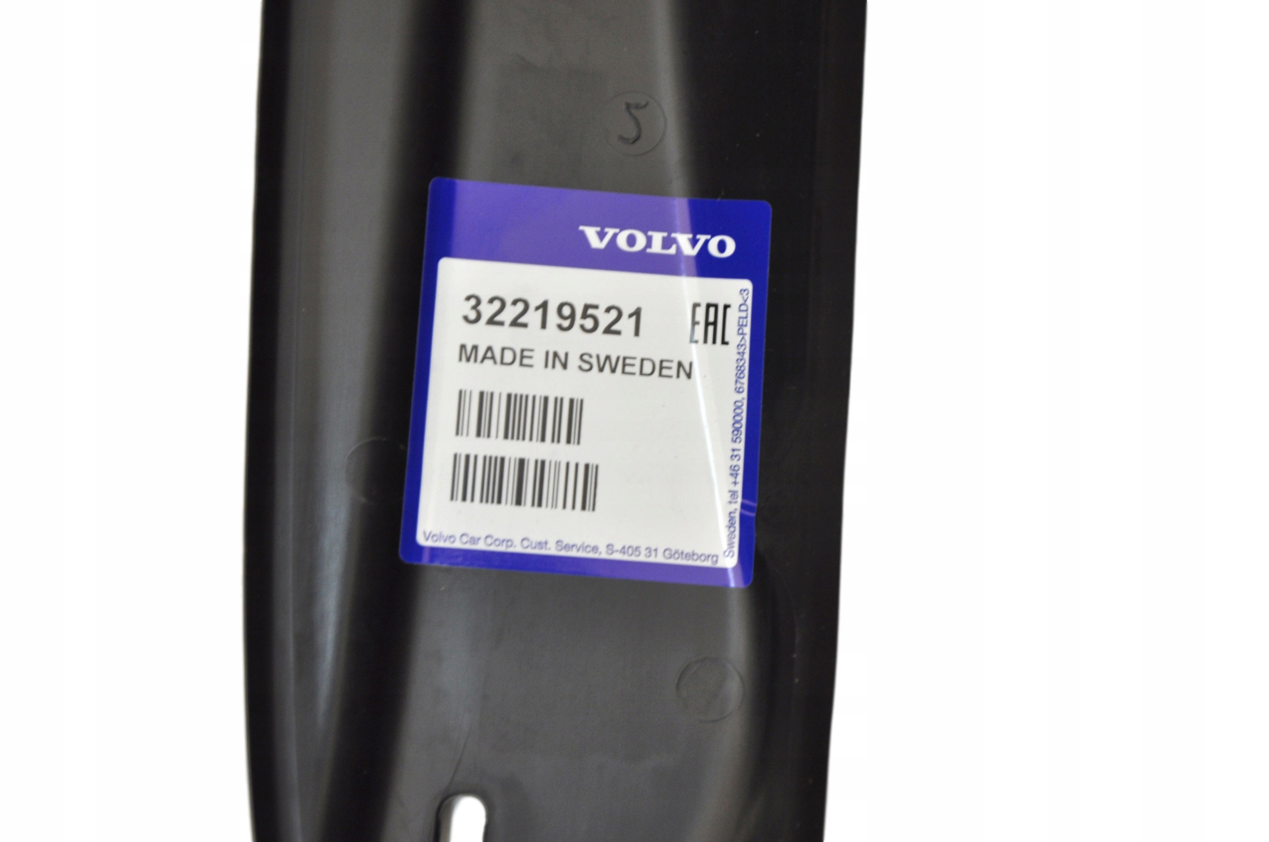 VOLVO XC90 II zaslepka wygluszenie prawy blotnik Part number 32219521