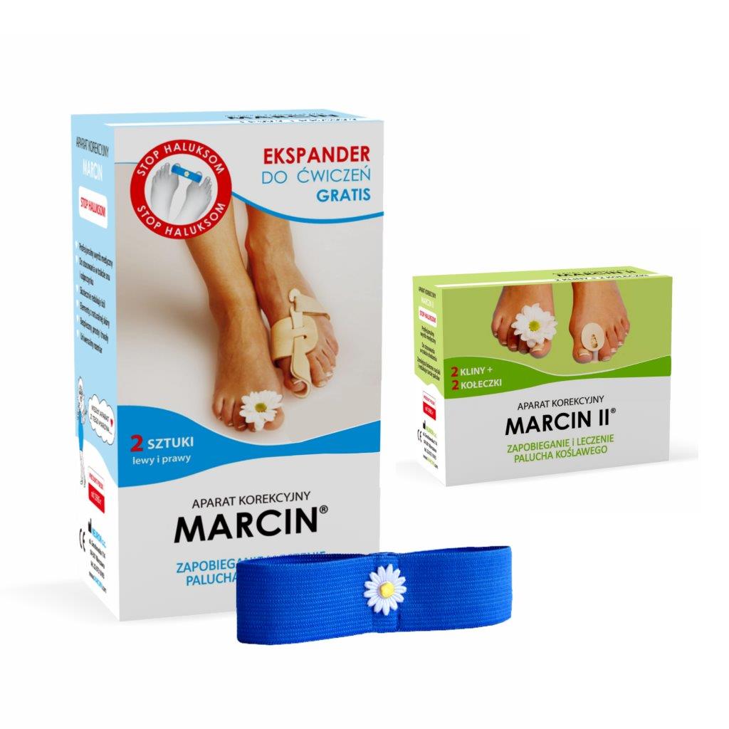 

Aparat na haluksy Marcin i Marcin II Komplet