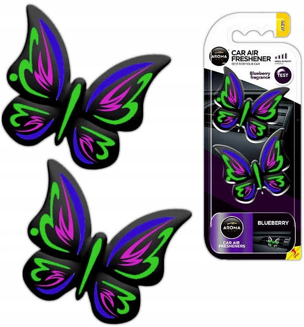 Zapach Do Auta Samochodu Zapachowe Motylki Zapach Jagoda Jagodowy Motylek