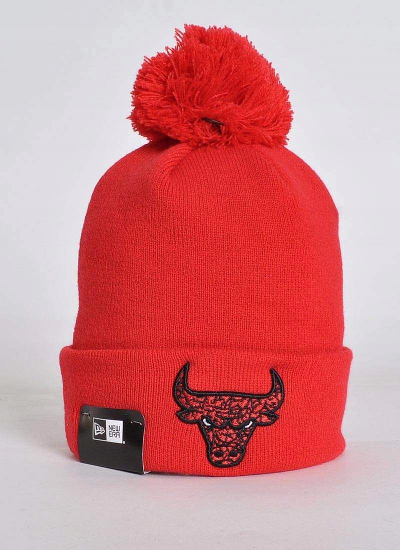 Зимняя шапка New Era NBA Infill Beanie Bulls czer бренд New Era