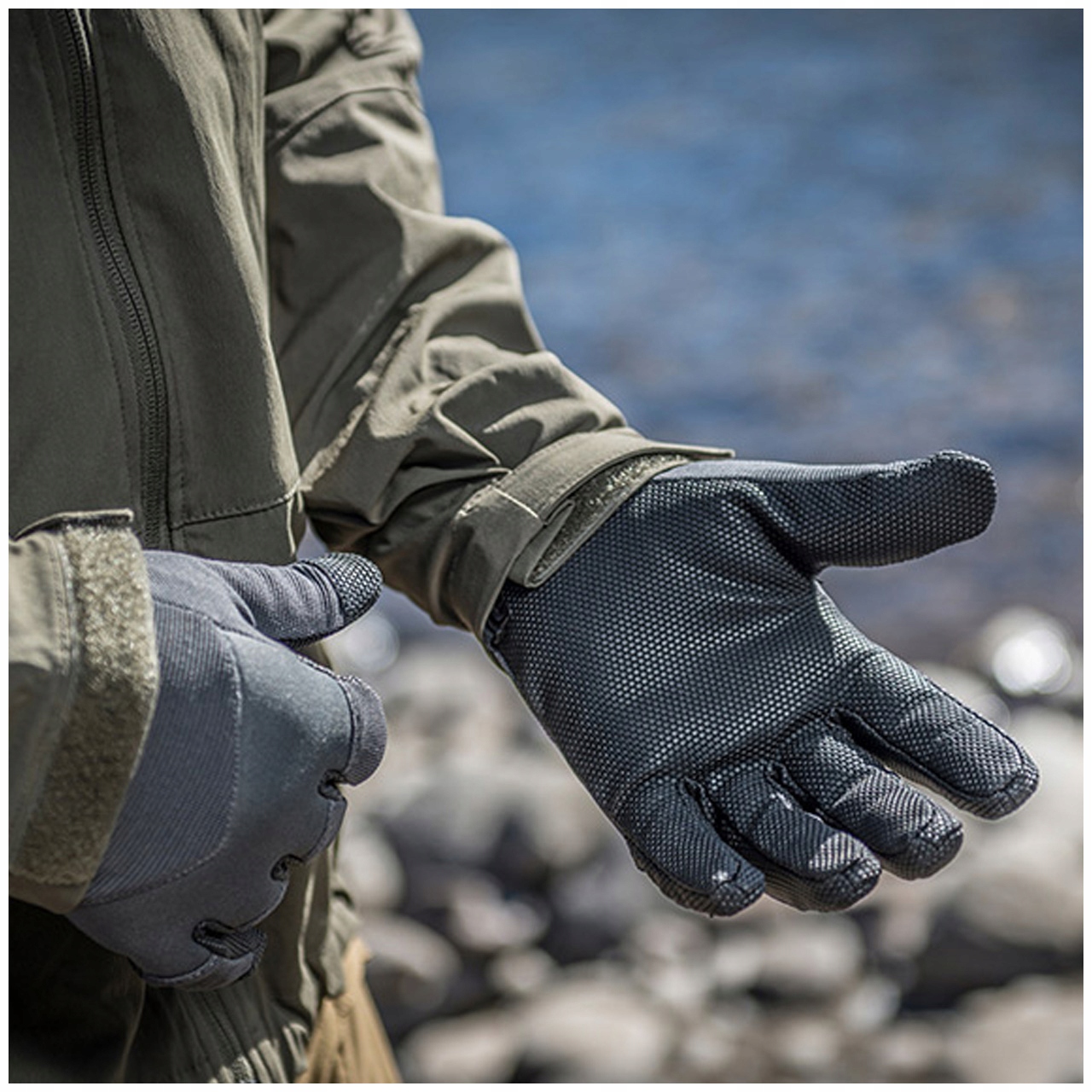 HELIKON Rękawice Taktyczne IDW MK2 Zimowe Sh. Grey Rozmiar XL