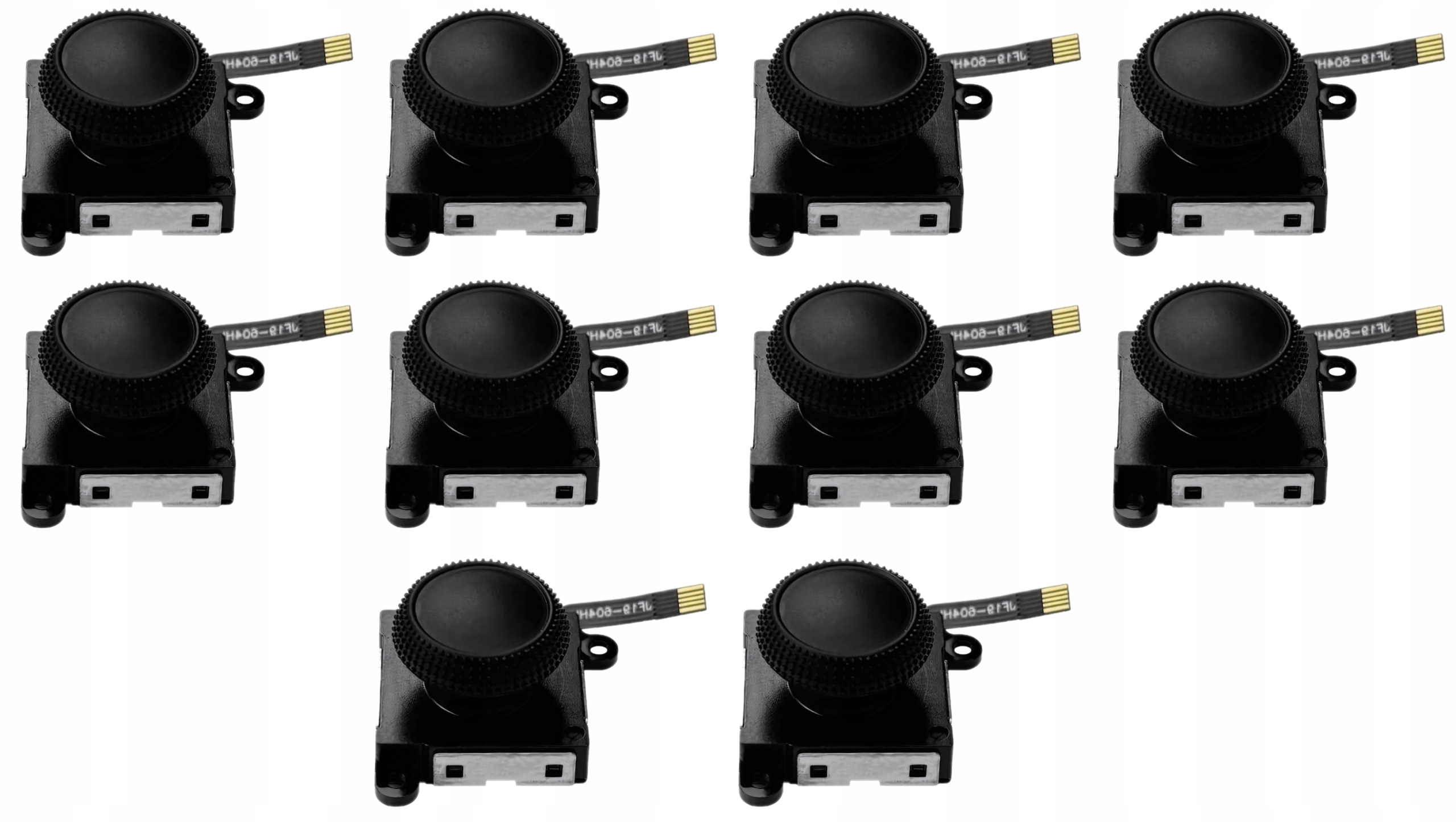 10X Czarny Analog Gałka Do Joy-con Efekt Halla Do Nintendo Switch Lite Oled