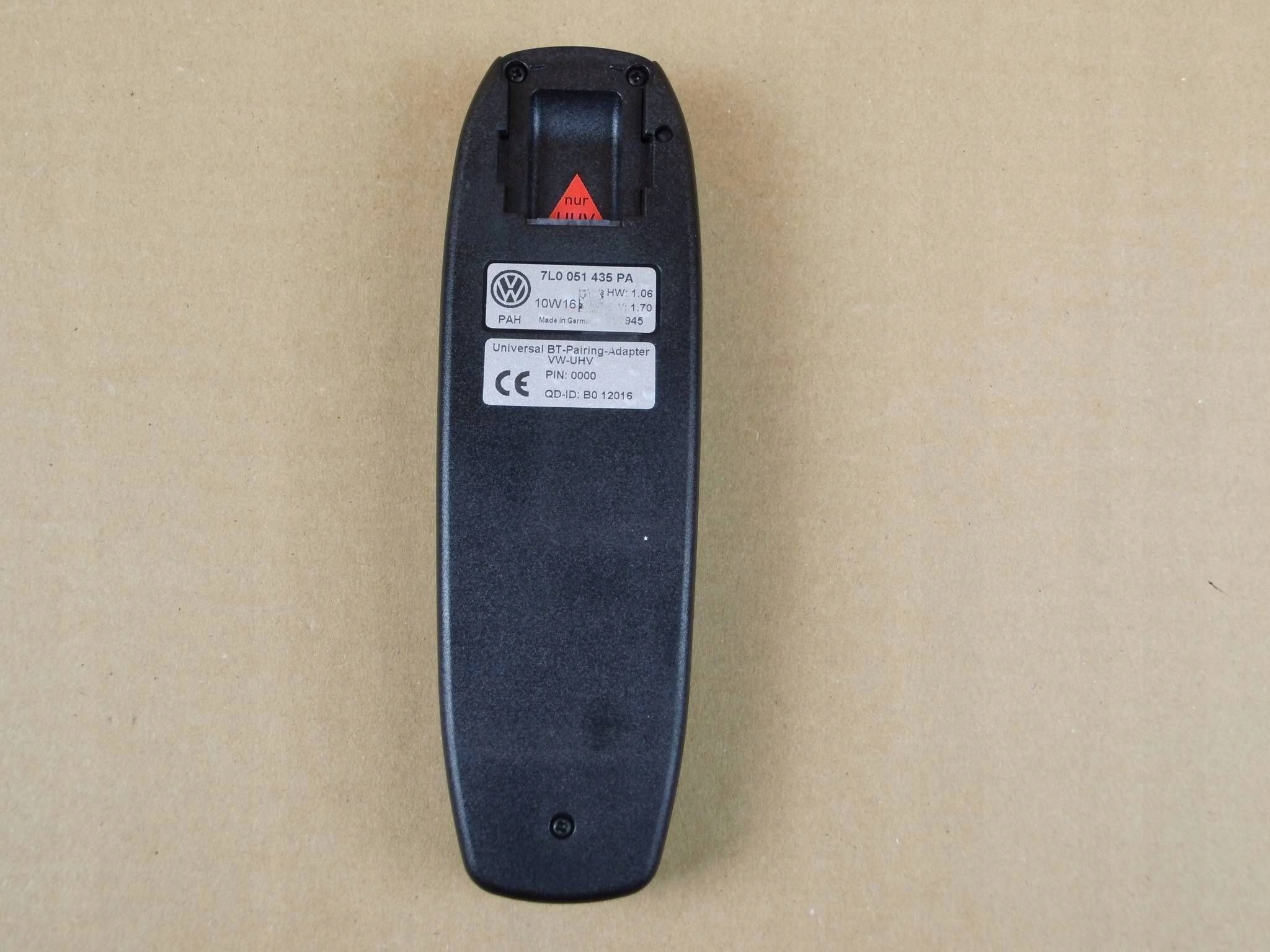 Volkswagen VW adapter telefonu BLUETOOTH 7L0051435PA