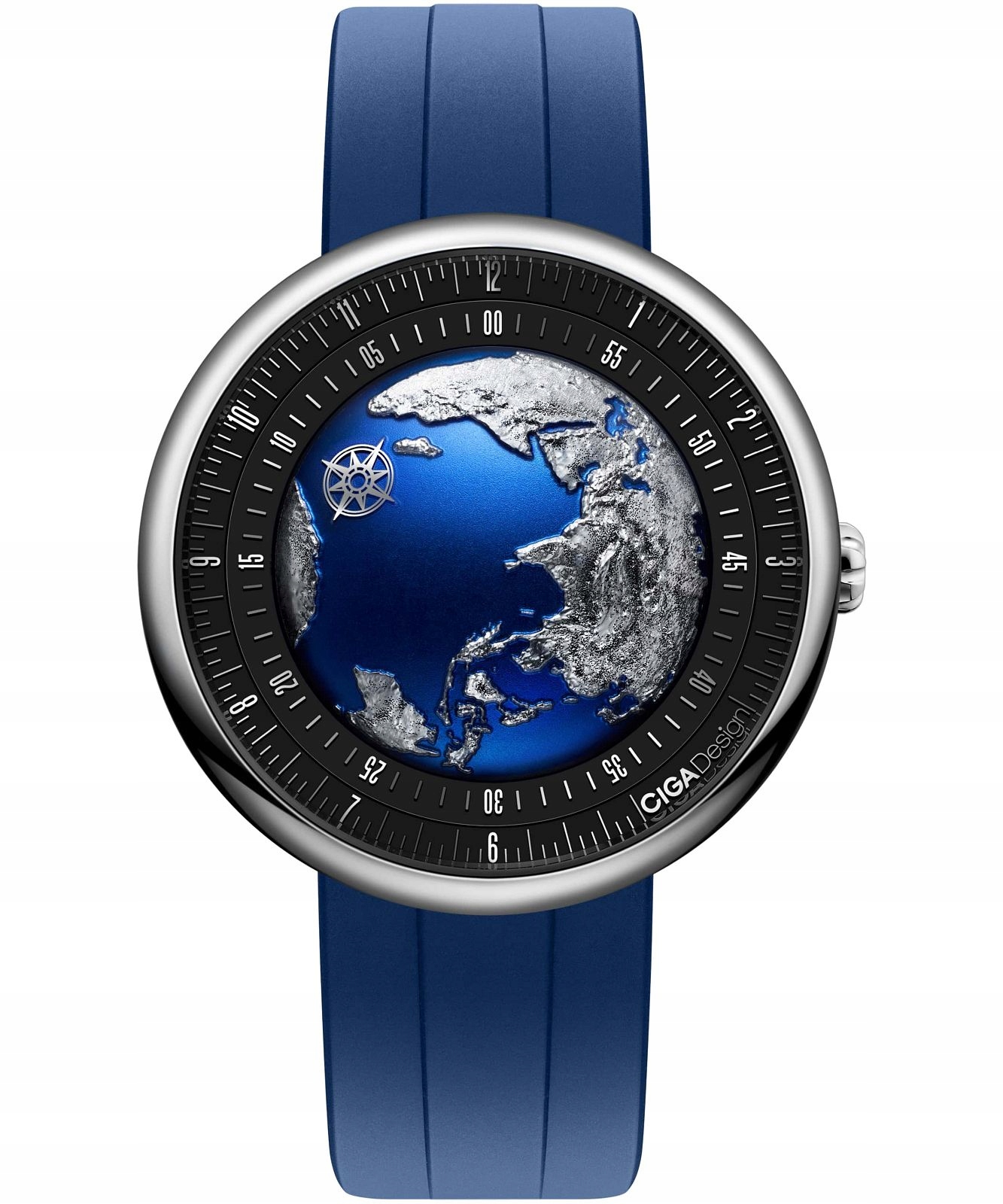 Zegarek męski Ciga Design U Series Blue Planet II Automatic Gphg 2021