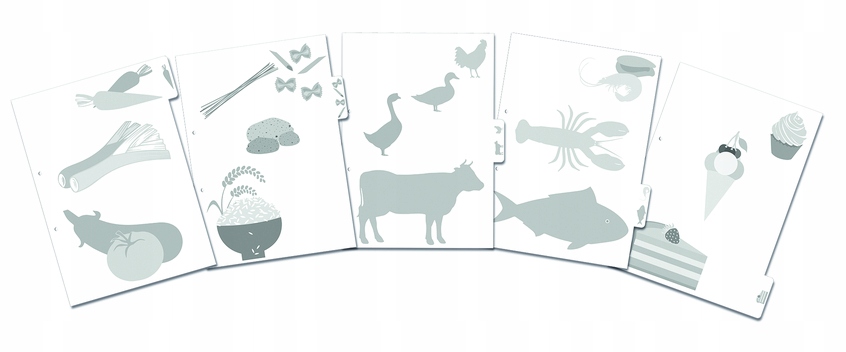 Segregator na przepisy kulinarne A5 Marka Herma