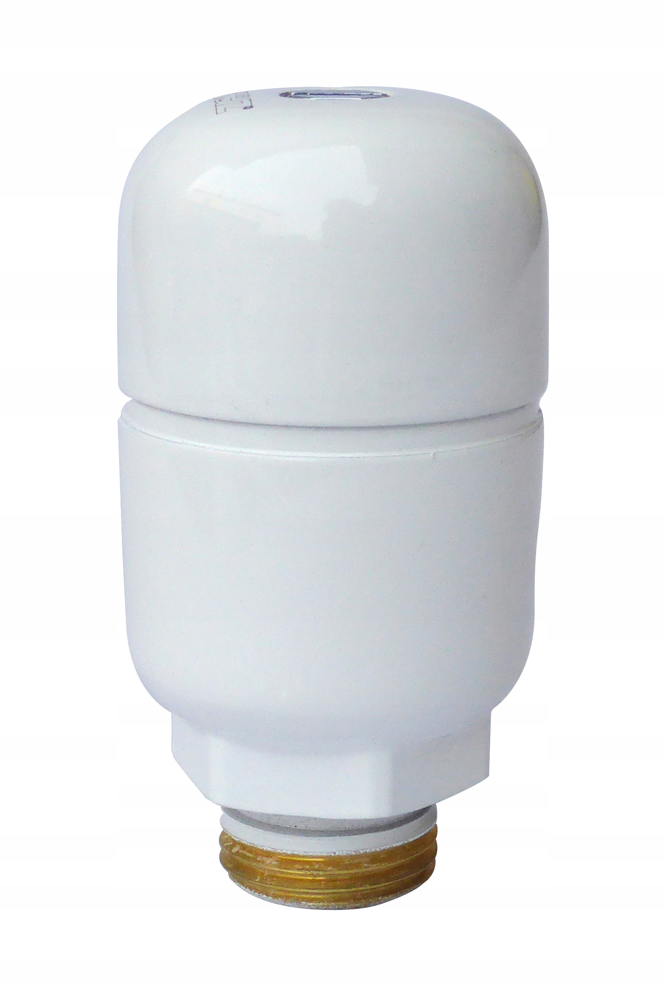 Odvzdušňovač autom. De Luxe 1/2 rovný Biely Herz