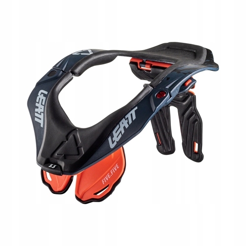 Leatt Chránič Krku 5.5 Neck Brace Coral, Čierno-oranžová Farba, Veľkosť