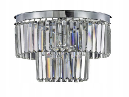 Hereford Fall Mini Chrome stropné svietidlo stropný panel 30 cm, chróm