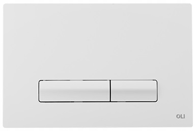 Splachovací tlačítko pro Wc Glam bílé