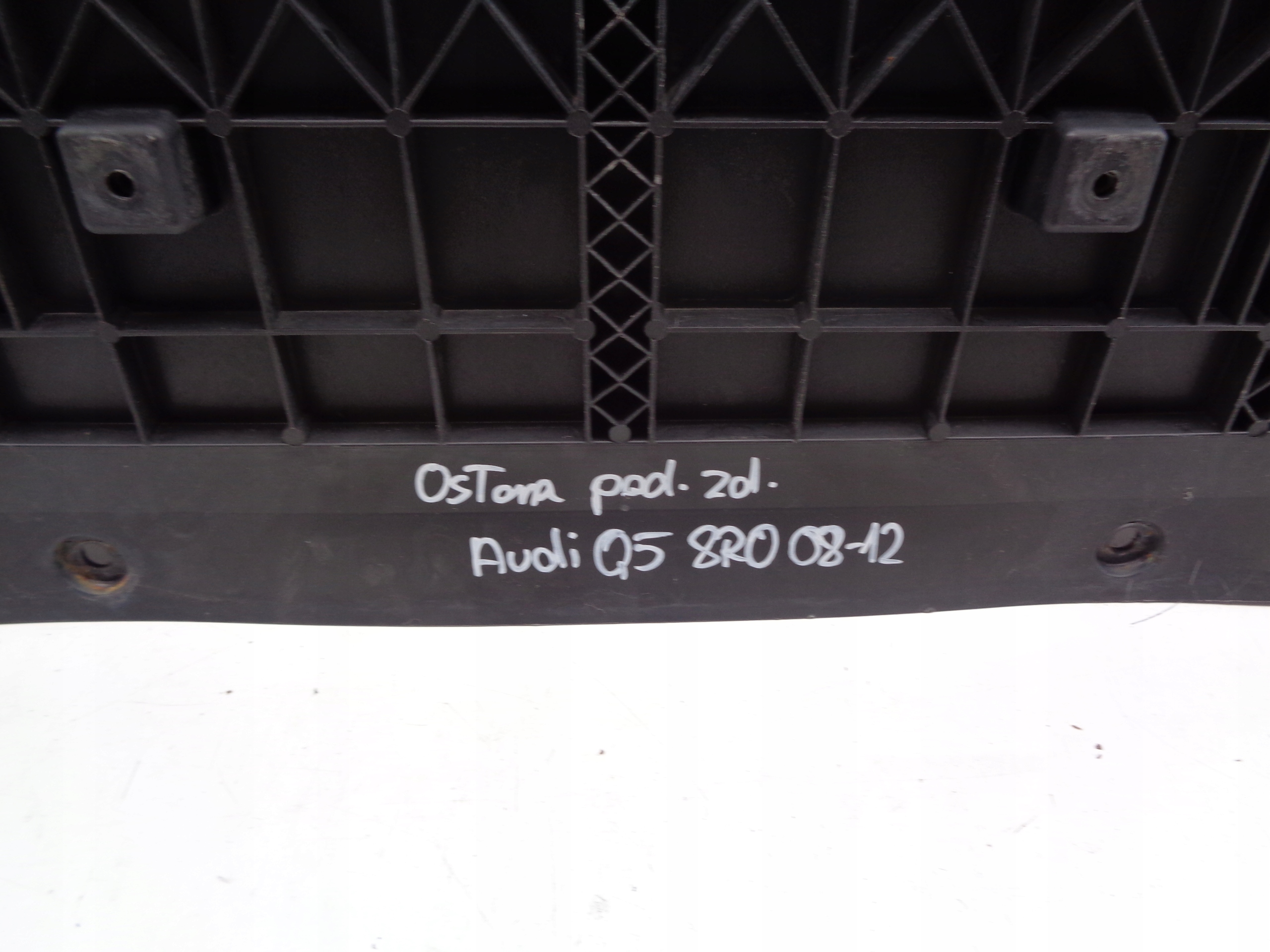 cover below front bumper AUDI Q5 8R 8R0 08-12