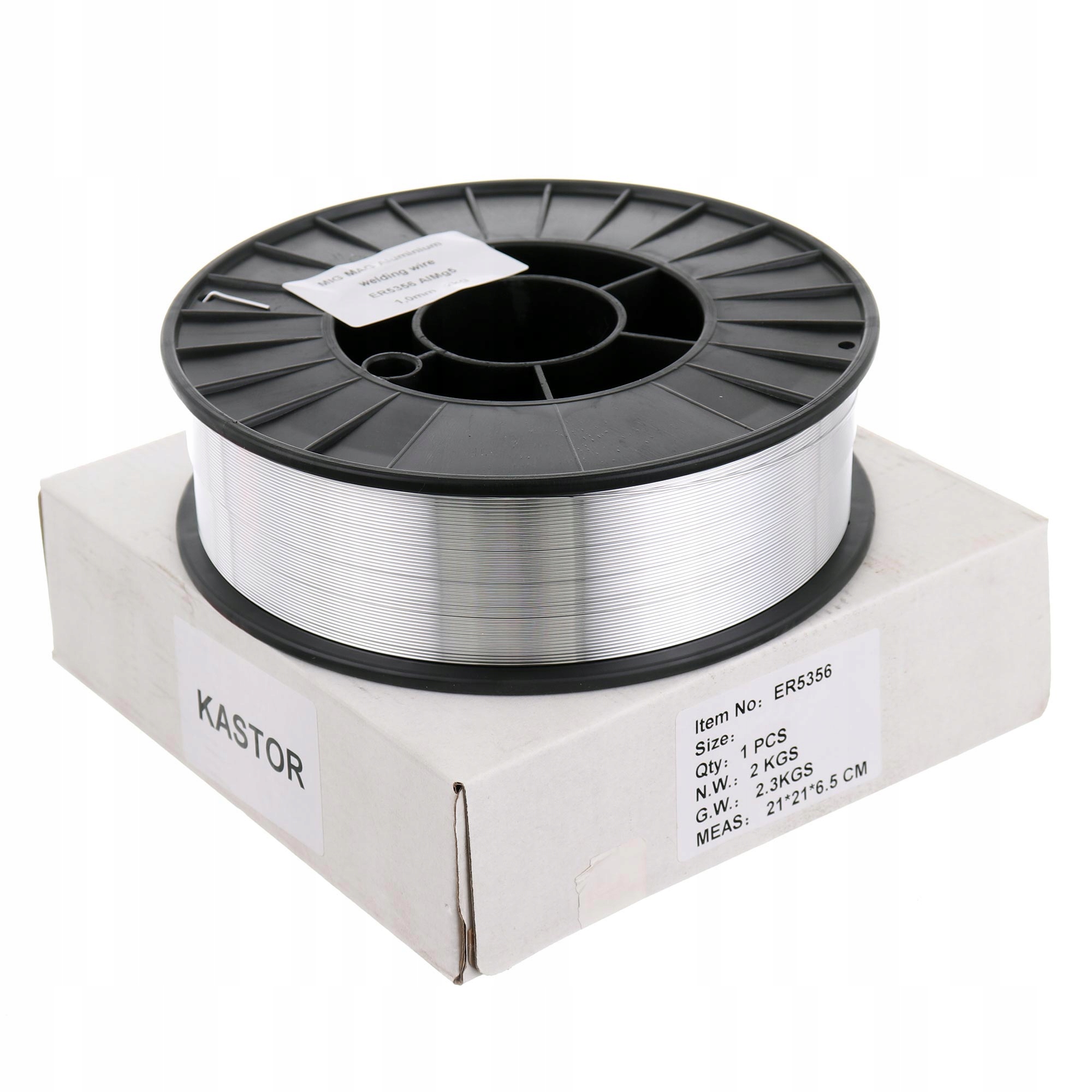 Svařovací drát Mig Mag AlMg5 0,8 mm 2 kg cívka D200 mm hliník ER5356