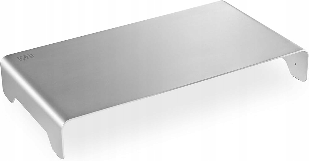 Digitus hliníkový zvedák monitoru 10 kg, protiskluzový, stříbrný