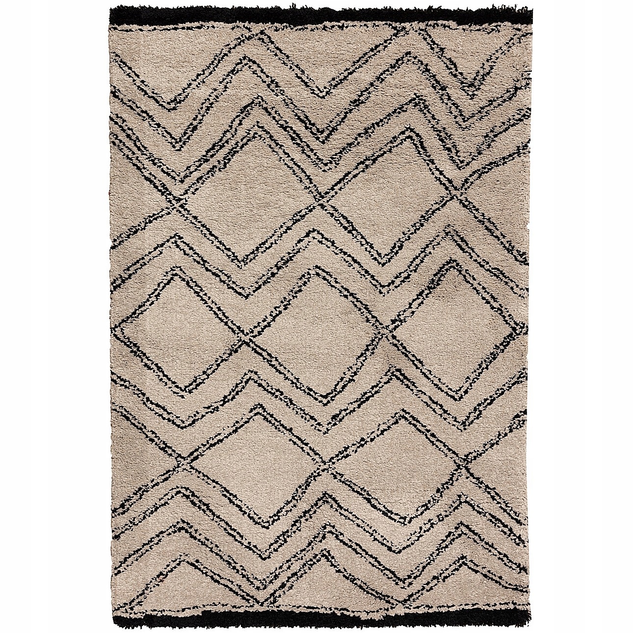 Dekoria Koberec Royal Nomadic sand/black 120x170 cm