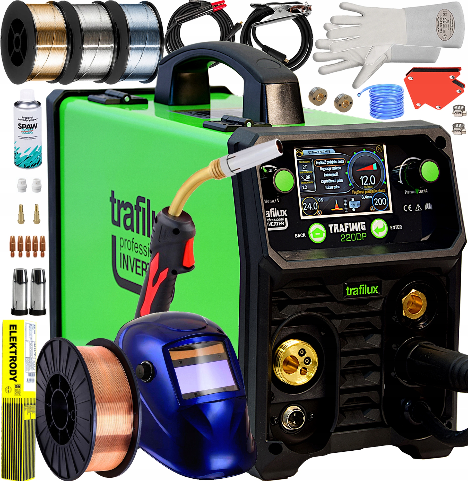 Spawarka Migomat Trafilux Trafimig 220 Dual Puls