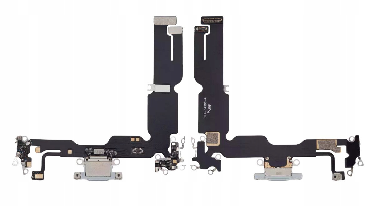 Hq Usb nabíjecí konektor pro Apple iPhone 15, černý (černý)