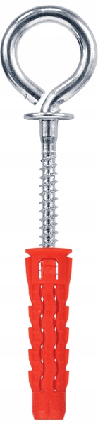 

Kołek uniw. z hakiem oczkowym 6x64 Wkręt-met 1szt.