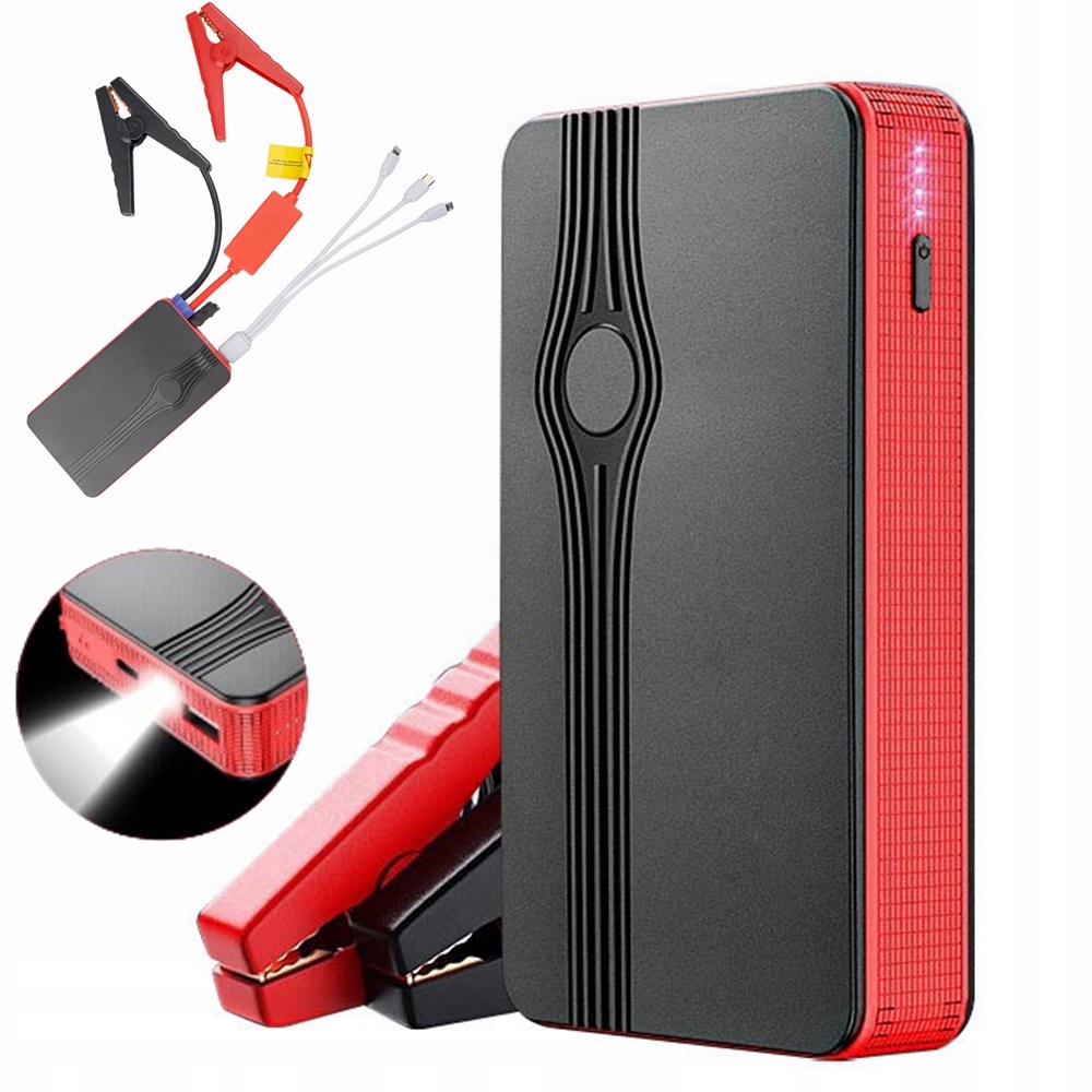 Powerbanka Do Auta Starter Booster Start 12V 20000 mAh Svítilna