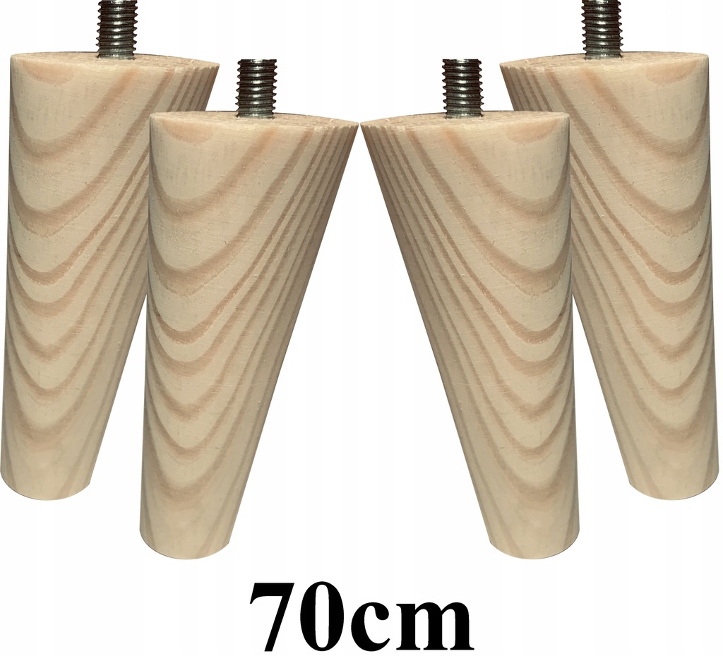 Nohy Nožky dřevěné šikmé 70cm 4ks