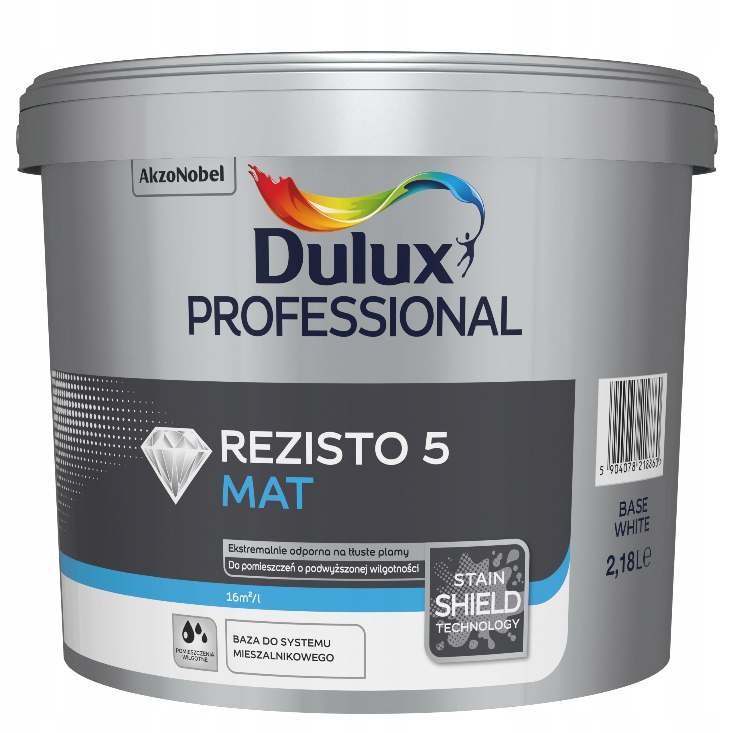 Rezisto 5 báze bílá 2,18L Dulux Professional