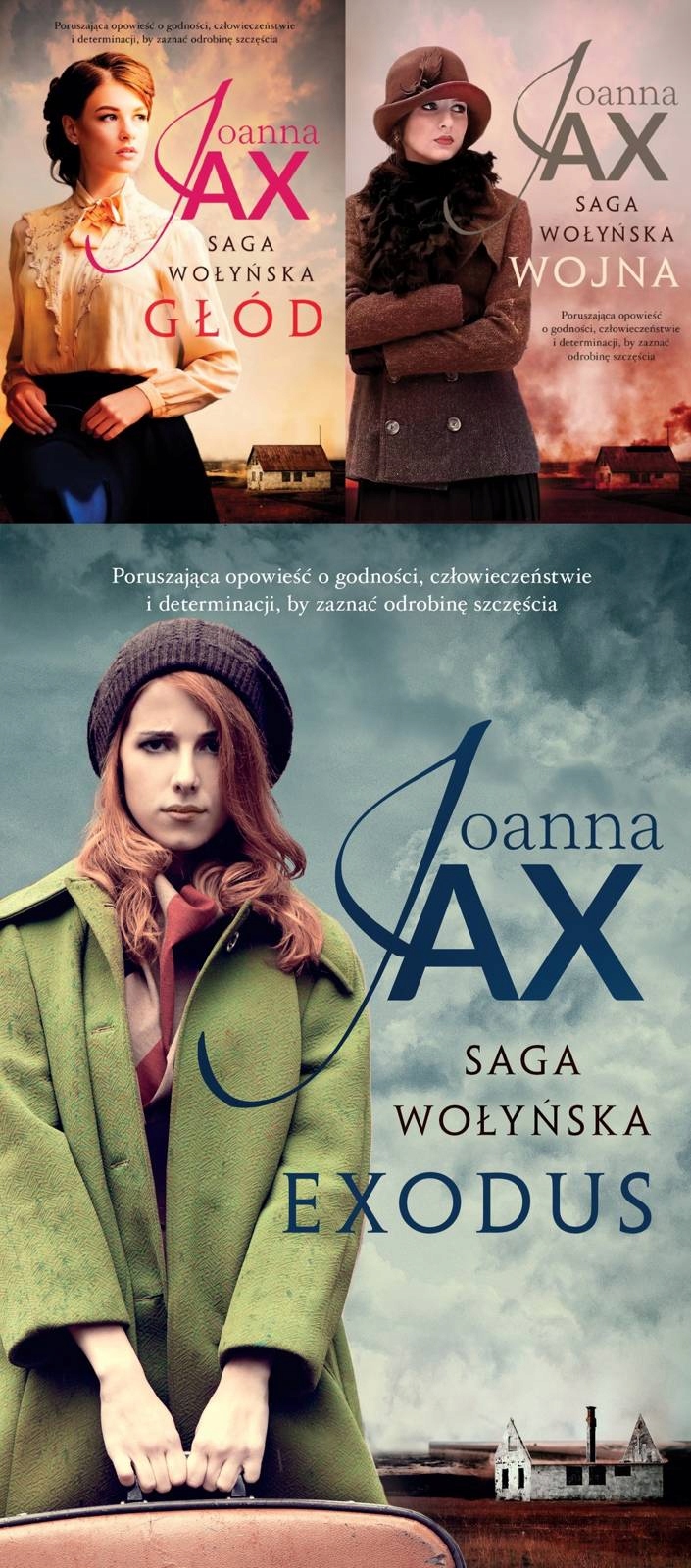 Saga wołyńska. Tom 1-3, Joanna Jax