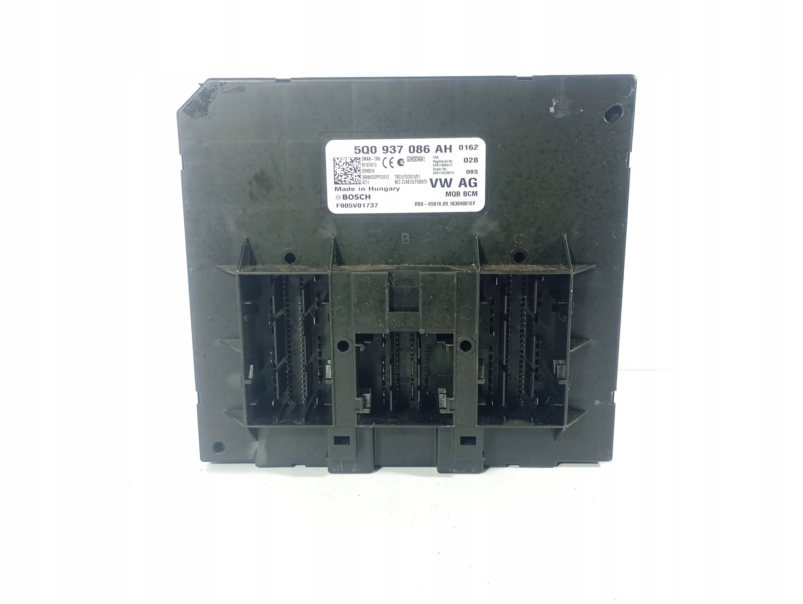 Golf VII 7 12-20 control unit comfort control unit OE 5Q0937086AH