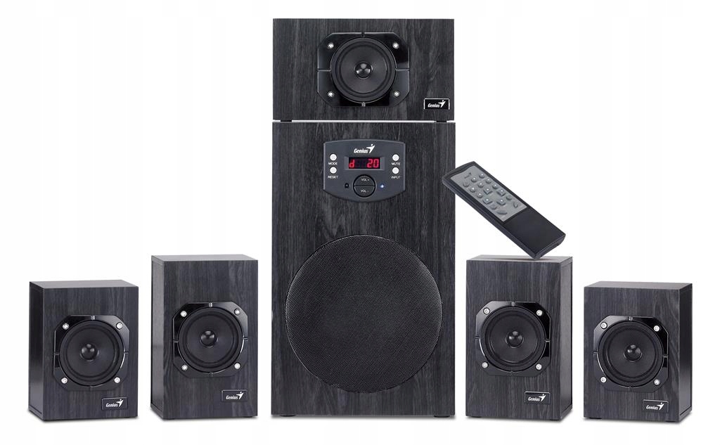 Sestava reproduktorů 5.1 Genius Sw-hf 125 W černá