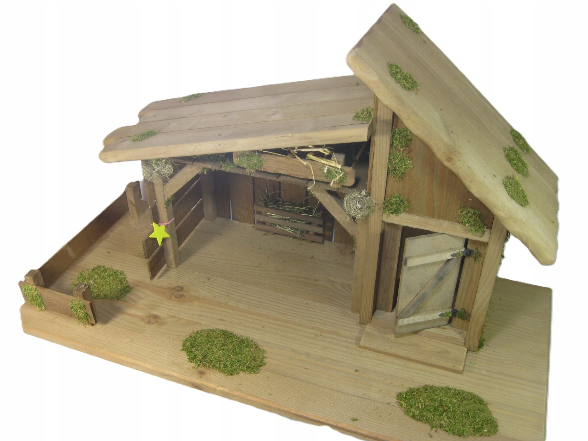 Vianočný Betlehem 75x35x42 cm, pre postavy 15 cm