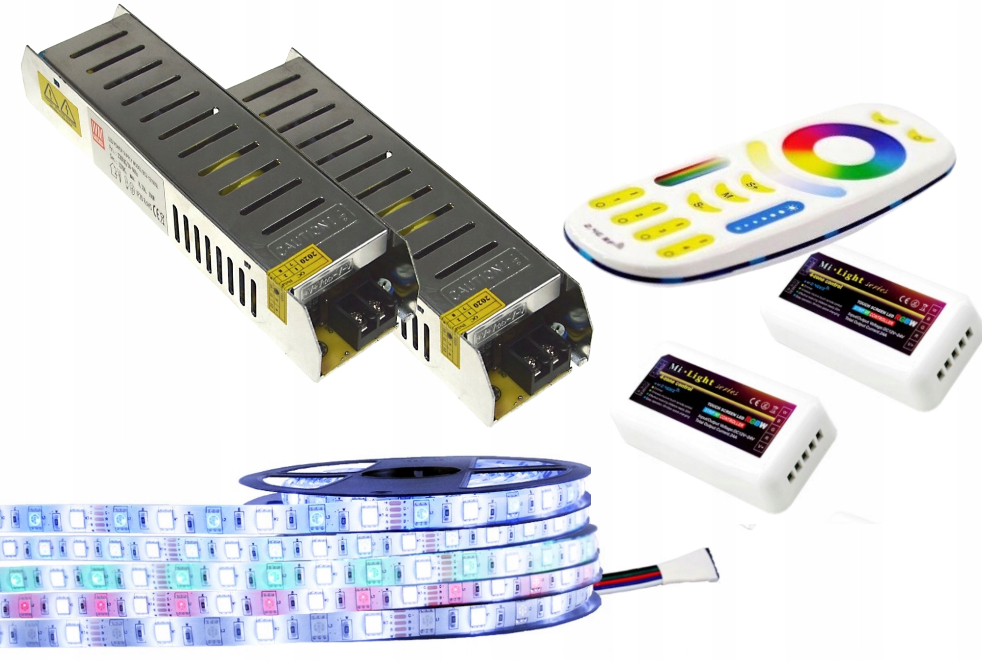 Sada Led pásikov Rgbw IP65 Mi-Light Premium 25 m