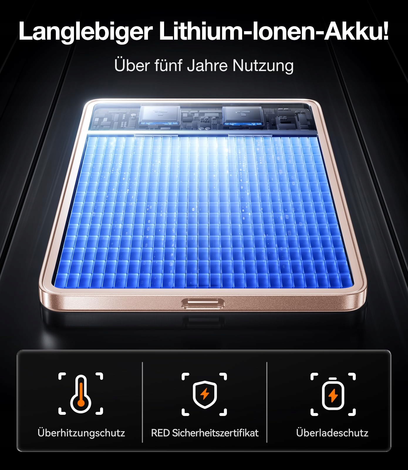 TORRAS MiniMag Powerbank Bezprzewodowy 10000mAh USB-C iPhone 16/15/14/13/12 — miniatura 6