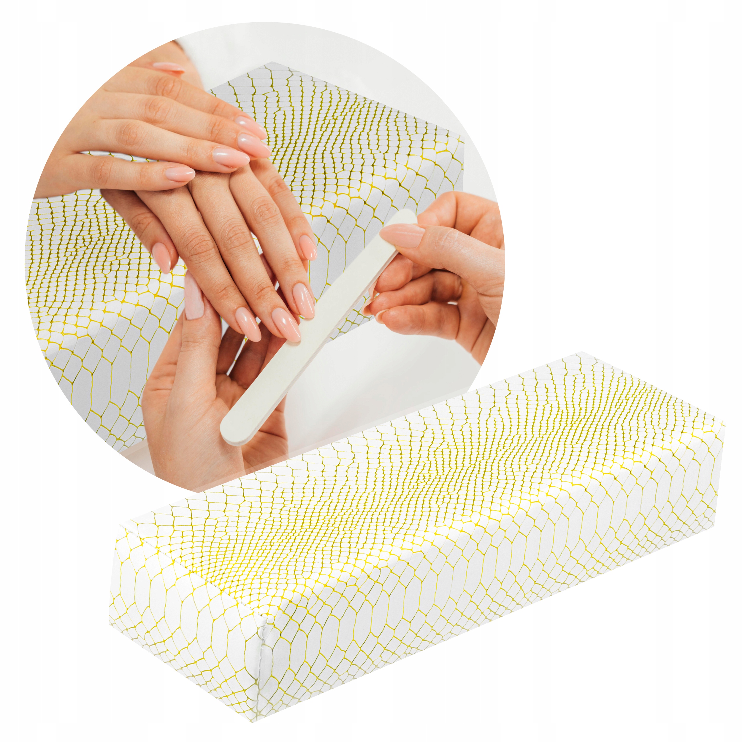 

Poduszka pod dłoń do zabiegów manicure