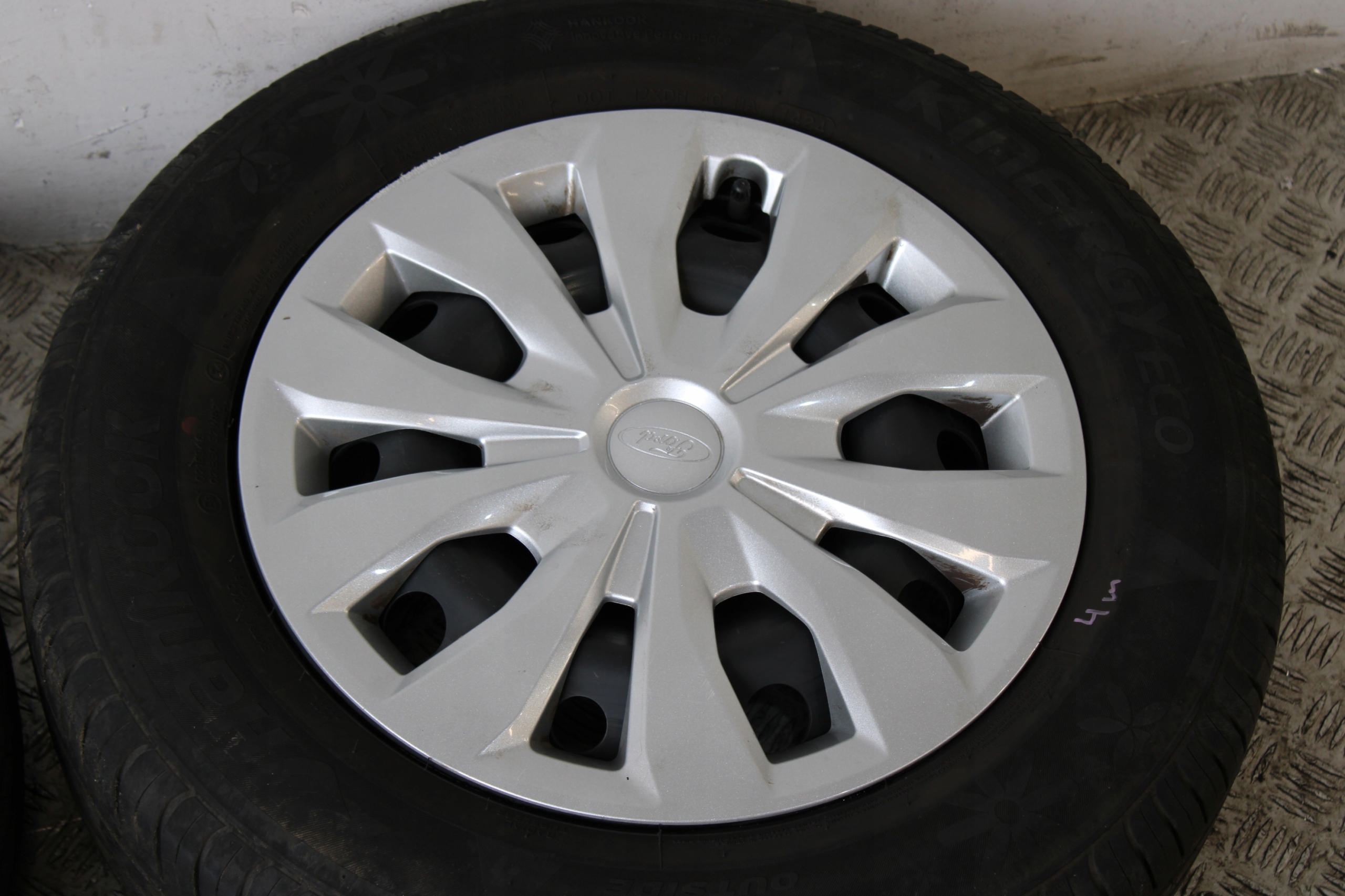 roues disques fer 195/65 R15 ET55 FORD TRANSIT COURIER MK2 2024