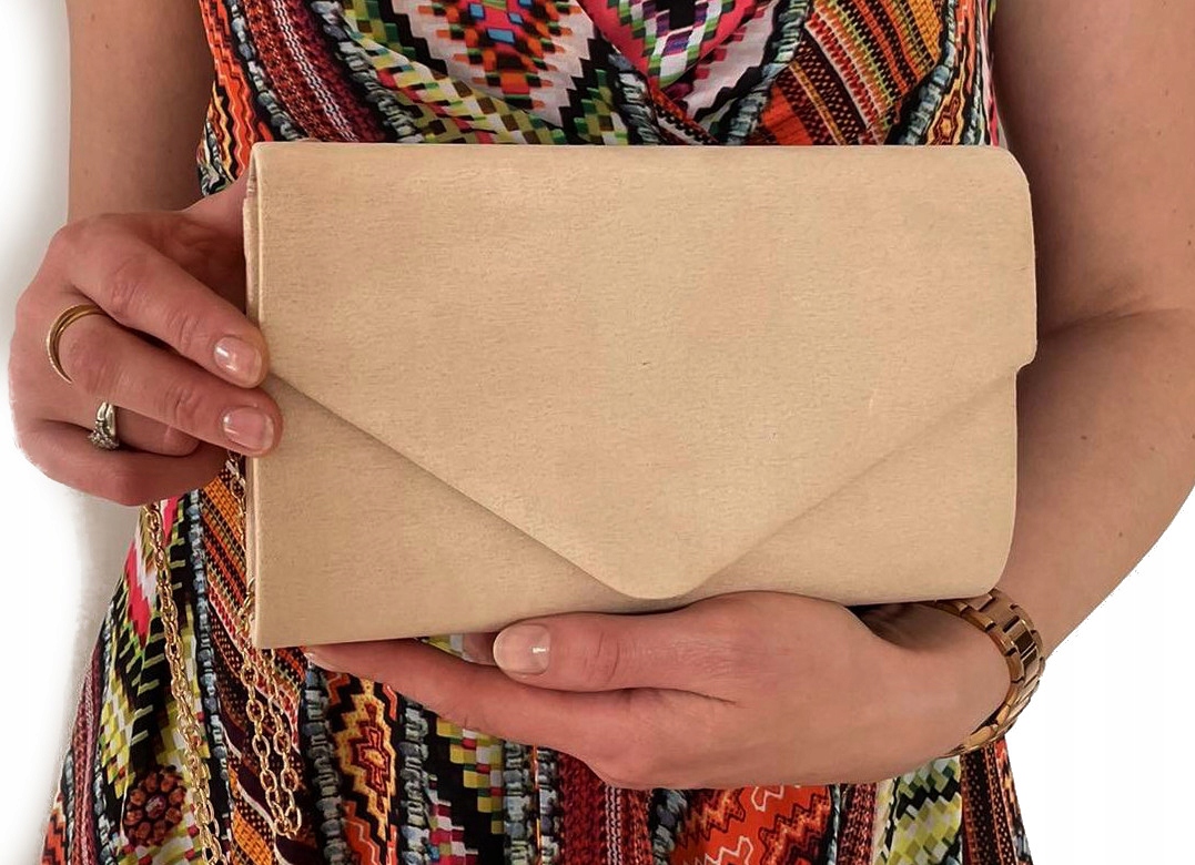 ZAMSZOWA TOREBKA KOPERTÓWNA NA łańcuszku