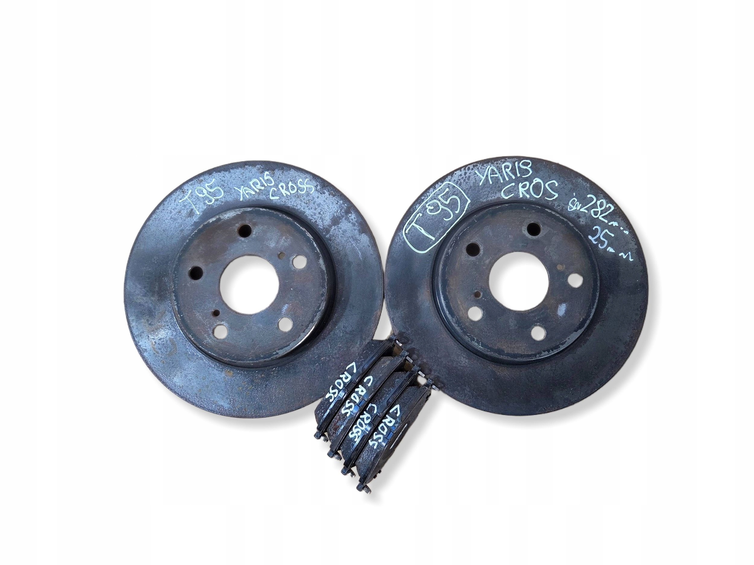 Toyota Yaris Cross discs brake front plates (T95)