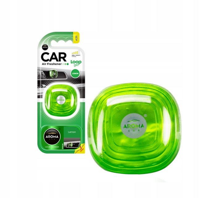 

Aroma Car Loop Lemon Żel odświeżacz powietrza