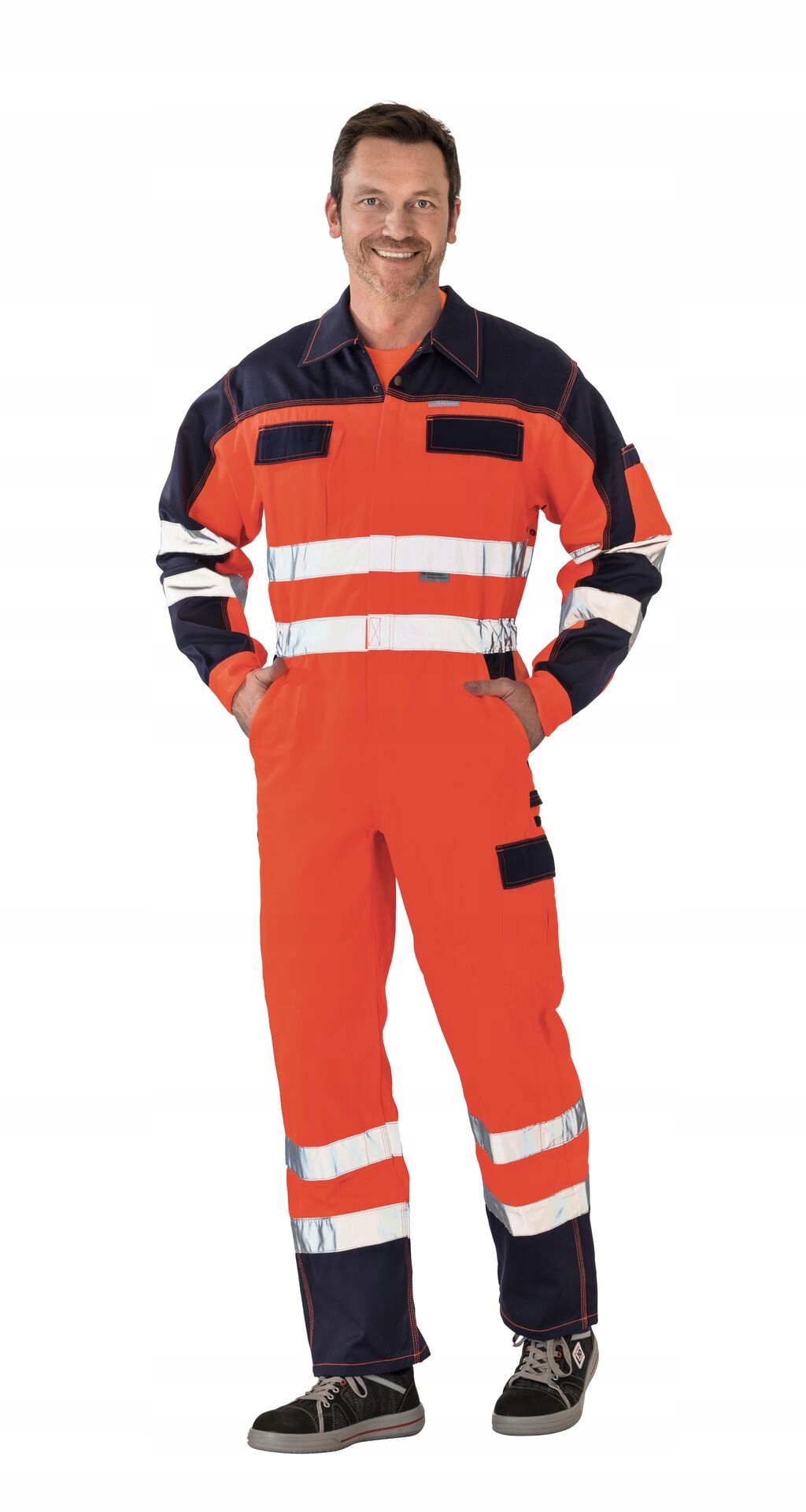 Výstražný pracovní oblek Planam r42