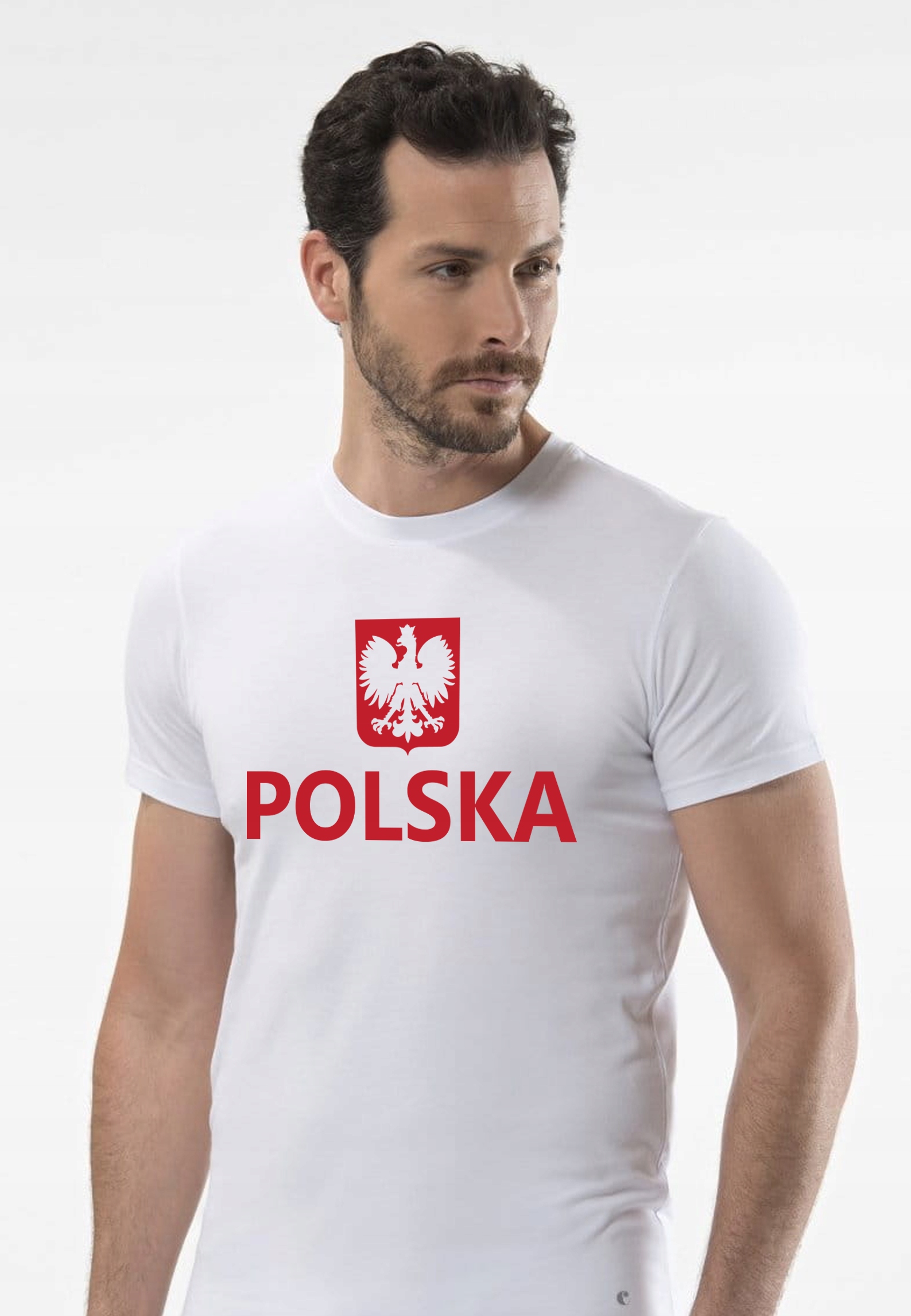 KOSZULKA POLSKA PATRIOTYCZNA T-SHIRT KIBICA M Rozmiar M