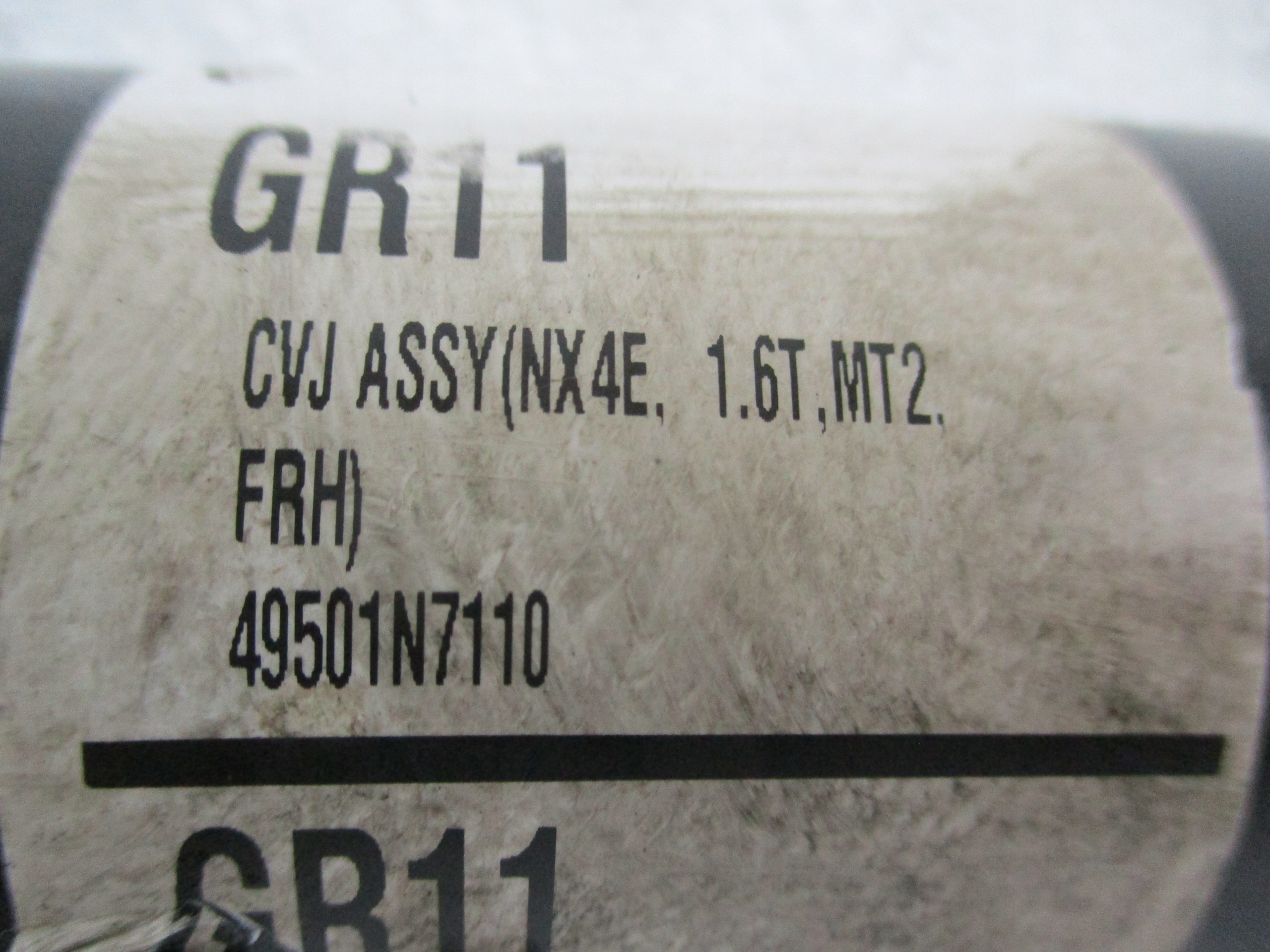 semi-axis right front front KIA SPORTAGE V 49501-N7110